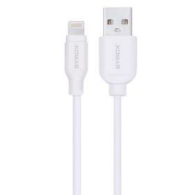 Syrox C85 2.0A 1 mt Beyaz Lightning USB Şarj ve Data Kablosu
