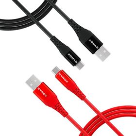 Syrox C87 2.0 A 1 mt Type-C USB Metal Data Şarj Kablosu