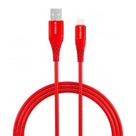 Syrox C88 2.0A 1 mt Lightning USB Metal Data Şarj Kablosu