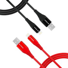 Syrox C88 2.0A 1 mt Lightning USB Metal Data Şarj Kablosu
