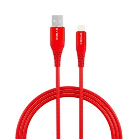Syrox C88 Kırmızı 2.0 A 1 m Lightning Şarj Kablosu