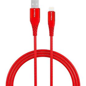 Syrox C88 Kırmızı 2.0 A 1 m Lightning Şarj Kablosu