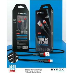 Syrox C91 Micro USB Hızlı Data Ve Şarj Kablosu