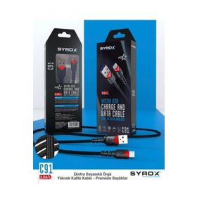 Syrox C91 Micro USB Hızlı Data Ve Şarj Kablosu