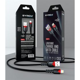 Syrox C93 1 m Örgü Lightning Şarj Ve Data Kablo
