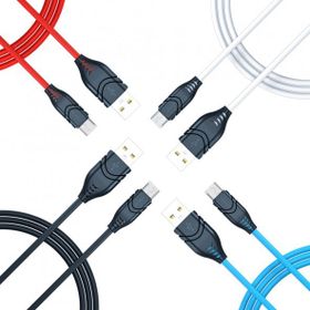 Syrox C98 2.1A 1.1 m Micro USB Flex Silikon Data Şarj Kablosu