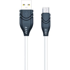 Syrox C98 Beyaz 2.1A 1.1 m Micro USB Flex Silikon Data Şarj Kablosu