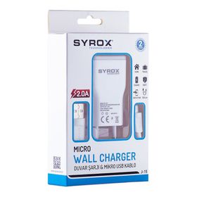 Syrox Casper VIA V8C Hızlı Şarj Aleti
