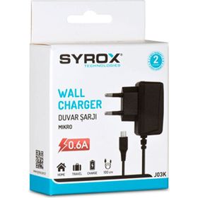 Syrox Dramex J03K G810 Micro Uç Sabit Kablolu Şarj Aleti