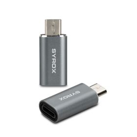 Syrox DT16 Lightning Giriş Micro Uç Çıkışlı Otg Dönüştürücü