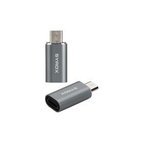 Syrox DT16 Lightning Giriş Micro Uç Çıkışlı Otg Dönüştürücü