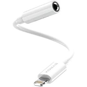 Syrox DT22L-A Lightning 3.5 mm Beyaz AUX Dönüştürücü