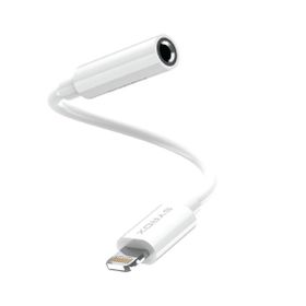 Syrox DT22L-A Lightning 3.5 mm Beyaz AUX Dönüştürücü