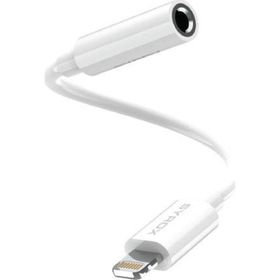 Syrox DT22L-A Lightning 3.5 mm Beyaz AUX Dönüştürücü
