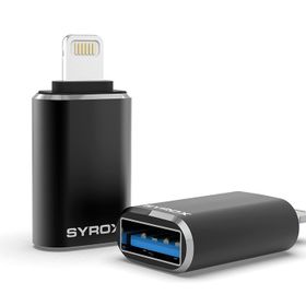 Syrox DT25UL Lightning USB 3.0 Siyah OTG Dönüştürücü
