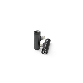 Syrox DT30L-LA Lightning 1X Lightning+1x3.5 mm AUX Midi Siyah Ses ve Şarj Ayırıcı Dönüştürücü
