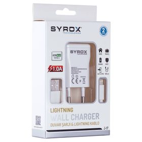 Syrox J17 1.0A Lightning Şarj Cihazı