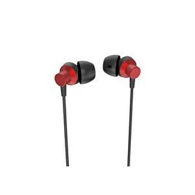 Syrox K15 1.20 mt 3.5 mm AUX Kablolu Mikrofonlu Kırmızı-Siyah Kulak İçi Kulaklık