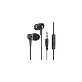 Syrox K17 1.20 mt 3.5 mm AUX Kablolu Mikrofonlu Siyah Kulak İçi Kulaklık