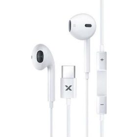 Syrox K20 Earbuds 1.20 mt Type-C Kablolu Mikrofonlu Beyaz Kulak İçi Kulaklık