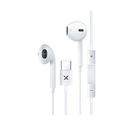 Syrox K20 Earbuds 1.20 mt Type-C Kablolu Mikrofonlu Beyaz Kulak İçi Kulaklık