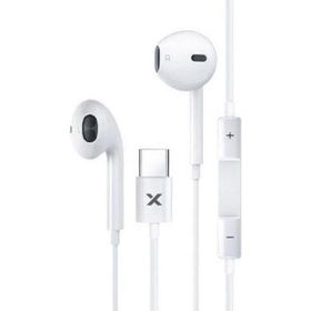Syrox K20 Earbuds 1.20 mt Type-C Kablolu Mikrofonlu Beyaz Kulak İçi Kulaklık