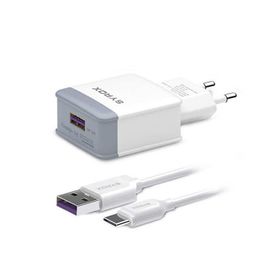 Syrox LeEco Le S3 Uyumlu Type-C Şarj Aleti + Şarj Kablosu