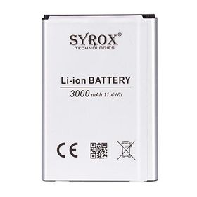 Syrox LG G3 / G3 Stylus 3000 mAh B170 Batarya