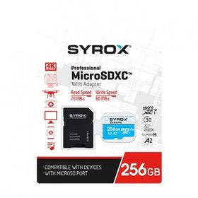 Syrox MC256 Microsd 256 GB Hafıza Kartı