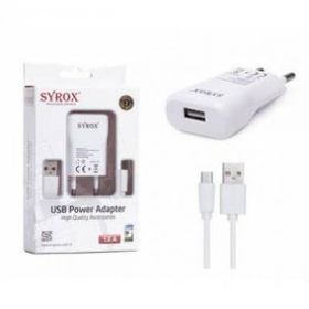 Syrox Mikro USB 1A Şarj Cihazı