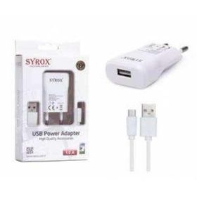 Syrox Mikro USB 1A Şarj Cihazı