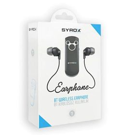 Syrox MX13 5.0 Siyah Bluetooth Spor Kulaklık