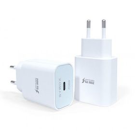 Syrox PD20B PD 3.0 20W Beyaz Type-C Çıkışlı Hızlı Şarj Adaptörü Başlık