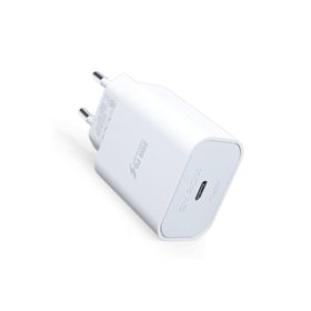 Syrox PD20B PD 3.0 20W Beyaz Type-C Çıkışlı Hızlı Şarj Adaptörü Başlık