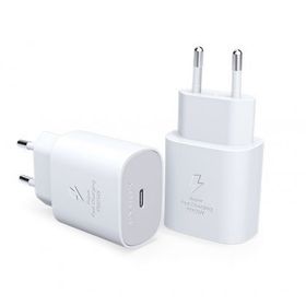 Syrox PD25B 25W PD 3A Beyaz Type-C Çıkışlı Şarj Adaptörü Başlık