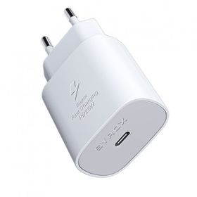 Syrox PD25B 25W PD 3A Beyaz Type-C Çıkışlı Şarj Adaptörü Başlık