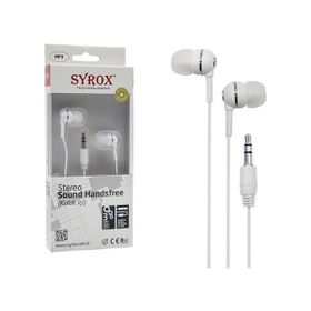 Syrox SYR-K5 Beyaz Mp3 Kulaklık