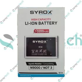 Syrox SYX-B134 Samsung Galaxy Note 3 3200 mAh Batarya