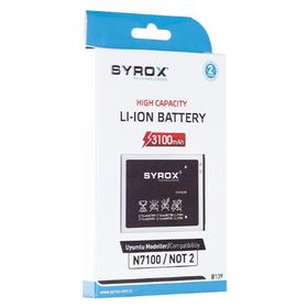 Syrox SYX-B139 Samsung Note 2 3100 mAh Batarya
