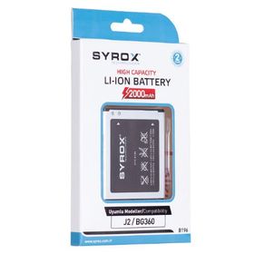 Syrox SYX-B196 Samsung J2 Core Prime 2000 mAh Batarya
