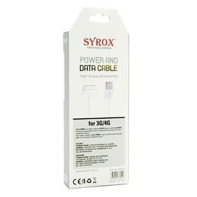 Syrox SYX-C01 iPhone 4 Şarj Kablosu