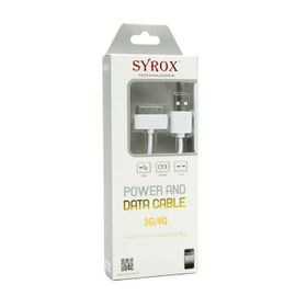 Syrox SYX-C01 iPhone 4 Şarj Kablosu