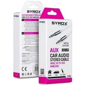 Syrox SYX-C86 Aux Audio Ses Kablosu