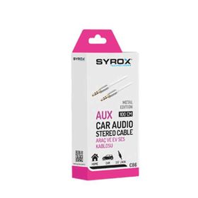 Syrox SYX-C86 Aux Audio Ses Kablosu