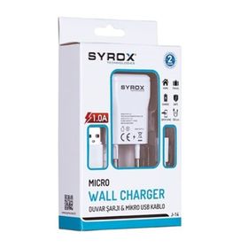 Syrox SYX-J14 Micro USB Şarj Cihazı