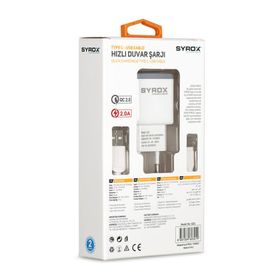 Syrox TP-Link Neffos N1 Uyumlu Şarj Aleti