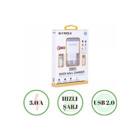 Syrox UMi Z Pro Uyumlu Şarj Aleti + Şarj Kablosu