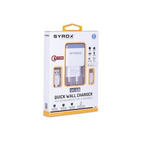 Syrox ZTE Blade V8 Hızlı Şarj Cihazı