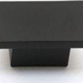 System 16 mm AL6 SY4335 0016 AL6 Siyah Düğme Kulp