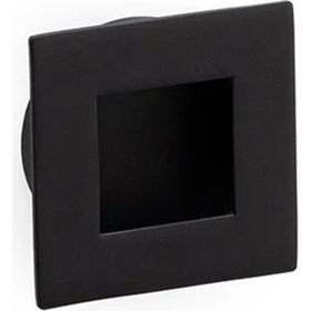System 16 mm AL6 SY4335 0016 AL6 Siyah Düğme Kulp